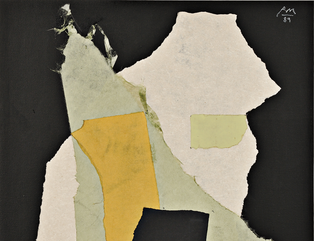 Robert Motherwell (American, 1915-1991) Night Music Opus #24, 1989 (Lot 477, Estimate $40,000-$60,000) Robert Motherwell (American, 1915-1991) Night Music Opus #24, 1989 (Lot 477, Estimate $40,000-$60,000)